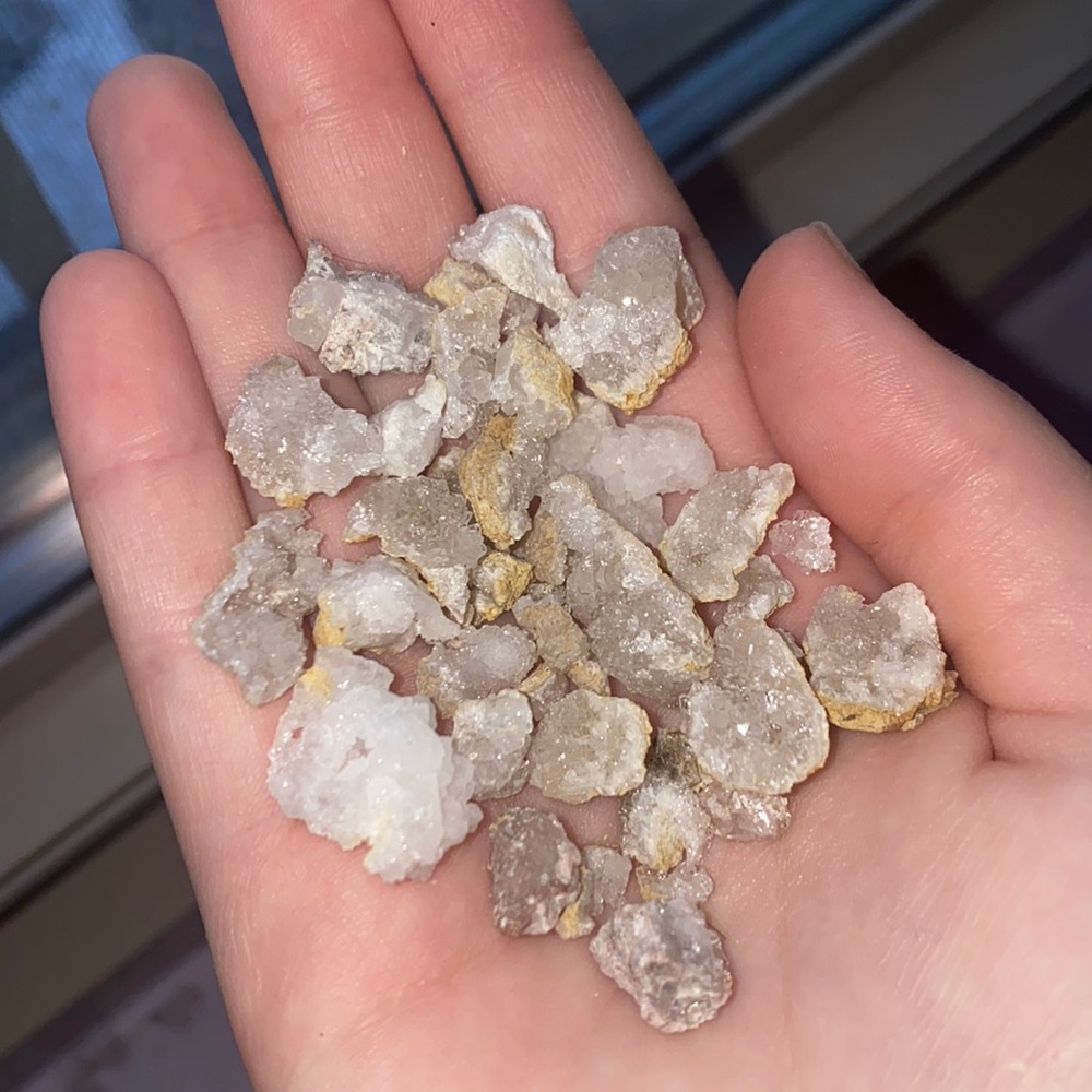 Mini geodes clusters